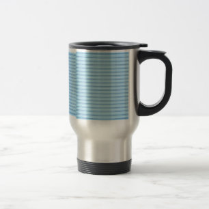 Baby Blue Stripes Reisebecher