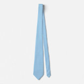 Baby Blue Tiny Starburst Krawatte (Vorderseite)