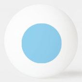 Baby Blue Tischtennisball (Vorderseite)