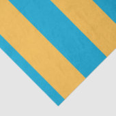 Baby Blue und Yellow Seidenpapier (Detail)