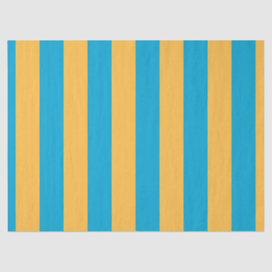 Baby Blue und Yellow Seidenpapier (Vorderseite)