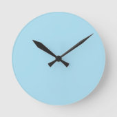 Baby Blue Wall Uhr (Vorderseite)
