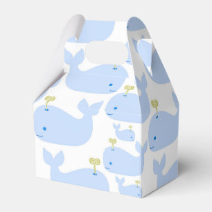 Baby Blue Whales Säugling Geschenkdusche Geschenkschachtel