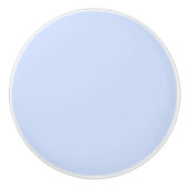 Baby Blue & White Round Keramik Knochen / Pull Keramikknauf (Vorderseite)