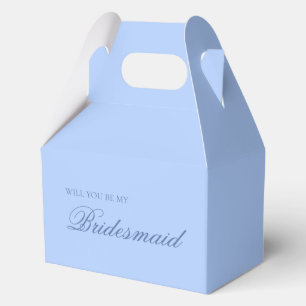 Baby Blue Wirst du meine Brautjungfer Brautjungfer Geschenkschachtel