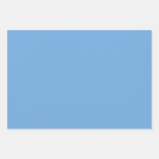 Baby Blue Wrapping Paper Sheets Geschenkpapier Set (Vorderseite 2)