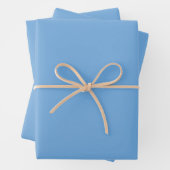Baby Blue Wrapping Paper Sheets Geschenkpapier Set (Beispiel)