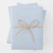 Baby Blue Wrapping Paper Sheets Geschenkpapier Set (Beispiel)