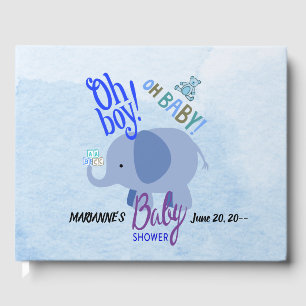 Baby Blues Bash Baby Shower Gästebuch