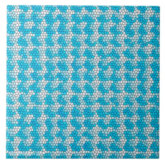 Baby Blues Keramik Tile Fliese (Vorderseite)