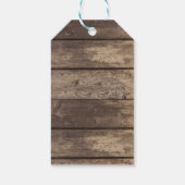 Baby blüht Sonnenblume Baby Dusche Gefallen Geschenkanhänger (Rückseite)