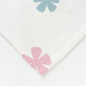 Baby Blume Fleece Blanket (Ecke)
