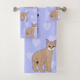 Baby Bobcats Badhandtuch Set