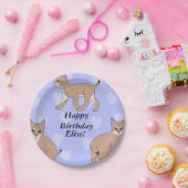 Baby Bobcats Birthday Pappteller (Party)