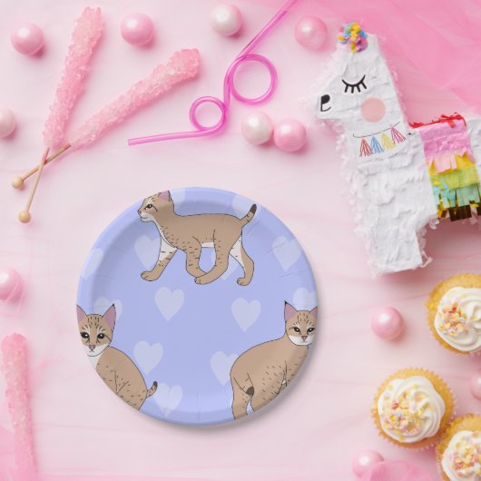 Baby Bobcats Pappteller (Party)