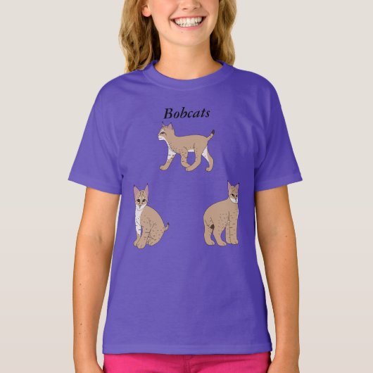 Baby Bobcats T-Shirt (Vorderseite)