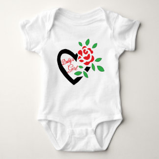 Baby Body Anzug: Daddy's Girl Baby Strampler