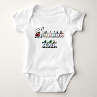 Baby Body Anzug: Papa's Boy Baby Strampler