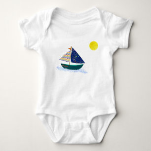 Baby-Body „Auf See“ Baby Strampler