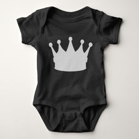 Baby Body Black Baby Strampler (Vorderseite)