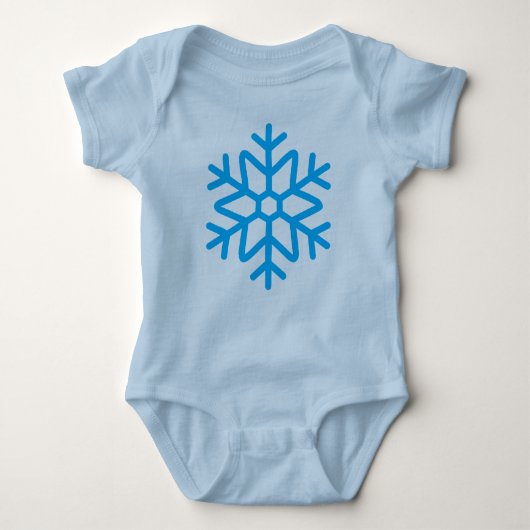 Baby Body Blue Baby Strampler (Vorderseite)