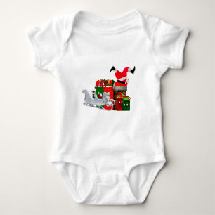 Baby-Body mit kleinem Stuck  Baby Strampler