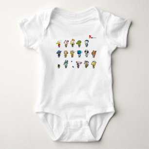 Baby-Body mit süßem Charakter-Design – Adorabl Baby Strampler