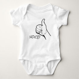 Baby body NICE THUMB UP Strampler