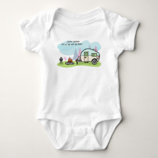 BABY-BODYANZUG CAMPING CAMPER FAMILIE PASSEND BABY STRAMPLER