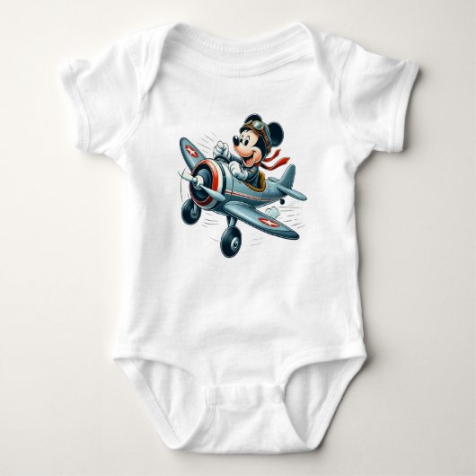 Baby Bodyssuits mickey mouse fun Cartoon Baby Strampler (Vorderseite)