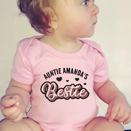 Baby Bodysuit Custom Tantas Bestie Baby Strampler
