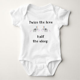 Baby Bodysuit for Twins, Onepiece w niedlich Sloga Baby Strampler