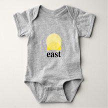 Baby Bodysuit in Hether Gray