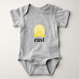 Baby Bodysuit in Hether Gray Strampler