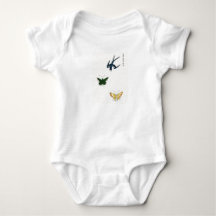 BABY BODYSUIT JAPANESE WOODBLOCK DRUCKTASTEN
