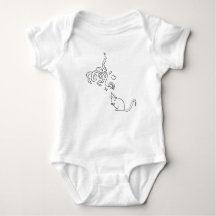 Baby-Bodysuit - Maus