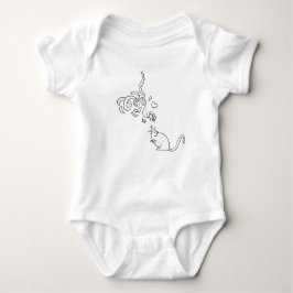 Baby-Bodysuit - Maus Baby Strampler
