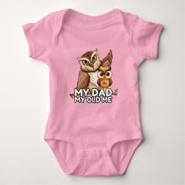 Baby Bodysuit : Mein Vater Mein altes Ich (pink) Baby Strampler