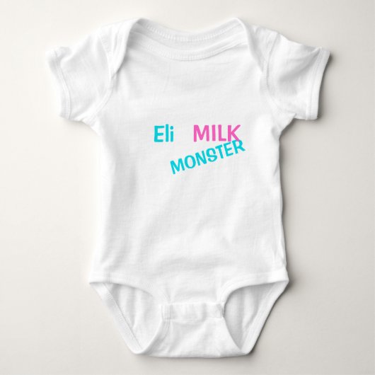 Baby Bodysuit - Milchmonster Strampler (Vorderseite)