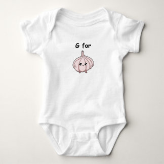 Baby Bodysuit mit Knoblauchdruck Strampler