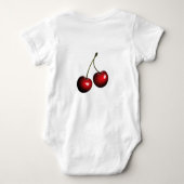 Baby Bodysuit mit Sweet Cherry Strampler (Rückseite)