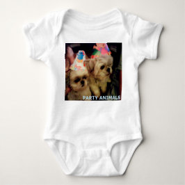 Baby Bodysuit Party Tiere von HAS Baby Strampler