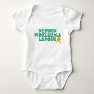 Baby Bodysuit Pickleball - Peewee League anpassen Baby Strampler