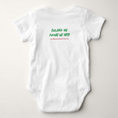 Baby Bodysuit: Schützen Strampler (Rückseite)