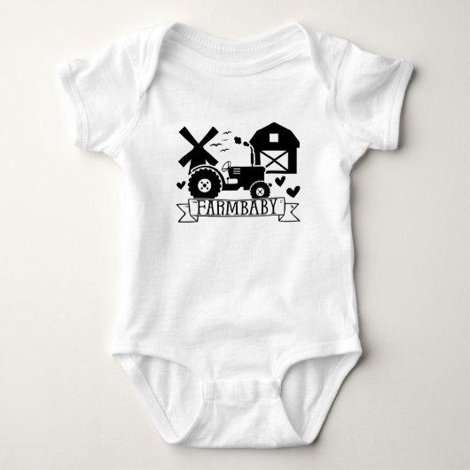 Baby Bodysuit Strampler (Vorderseite)