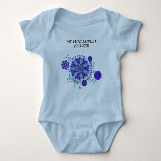 Baby Bodysuit Strampler (Vorderseite)