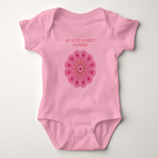 Baby Bodysuit Strampler (Vorderseite)