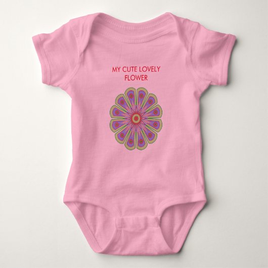 Baby Bodysuit Strampler (Vorderseite)