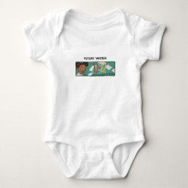 Baby Bodysuit Writer Girl Strampler