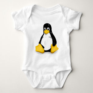 Baby-Bodysuits Linuxs Tux Baby Strampler